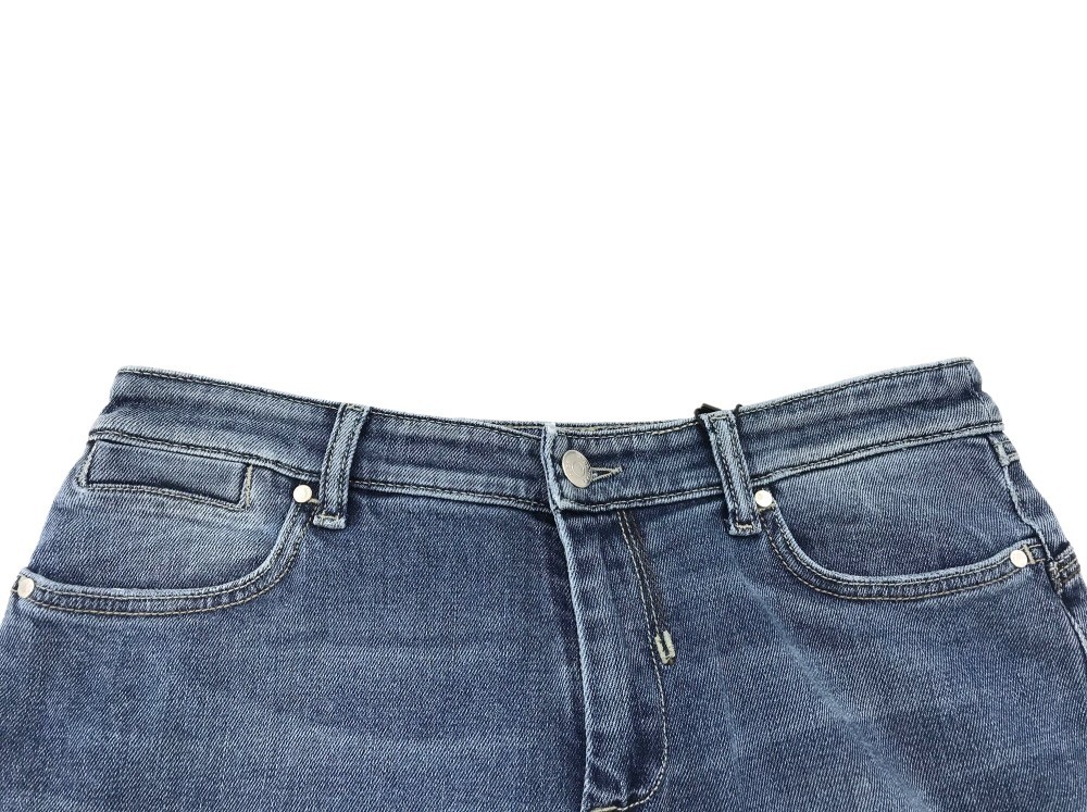 Sportmax Logo Details Jeans In Blue