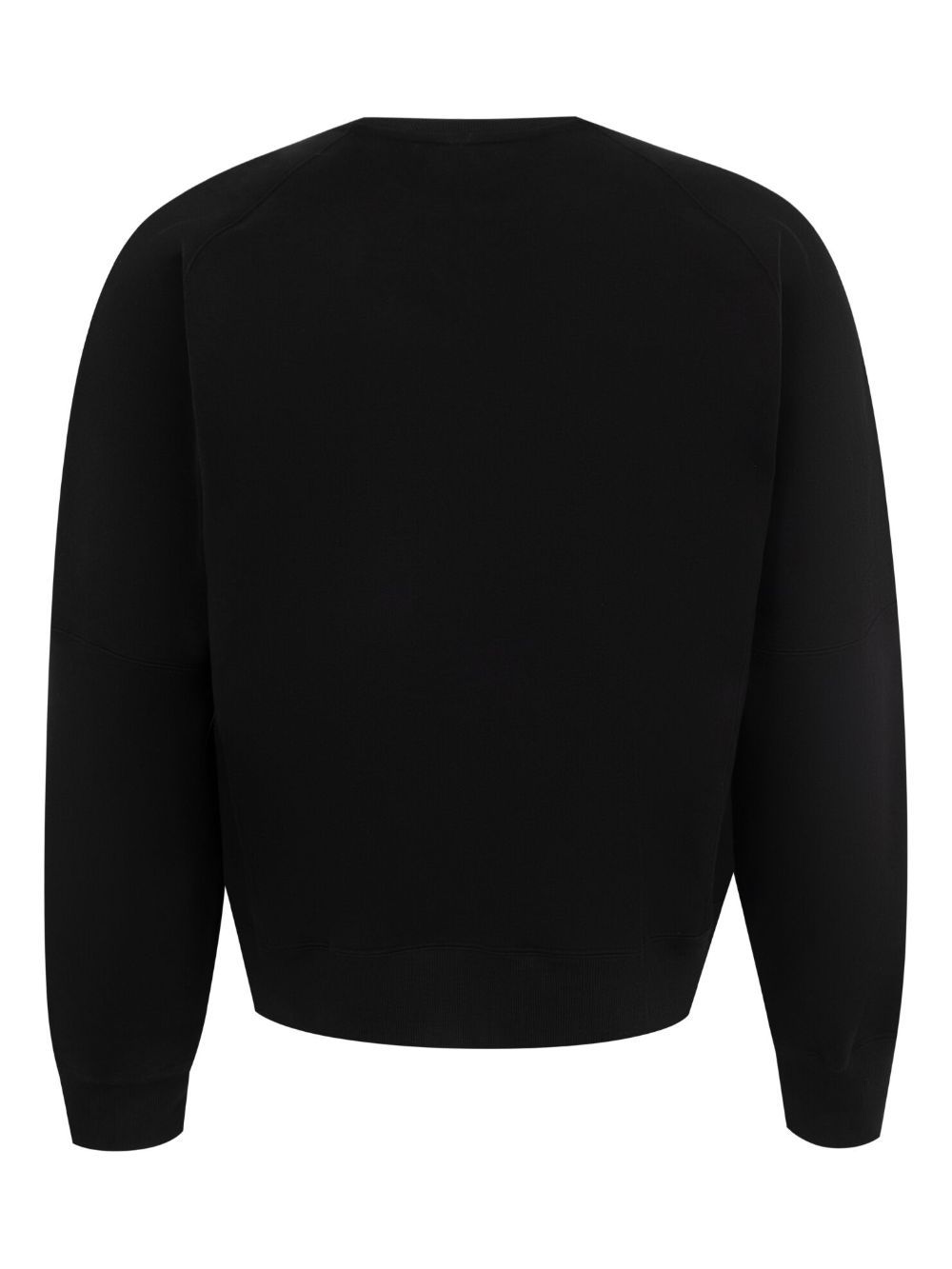 Saint Laurent Cotton Sweatshirt In Black