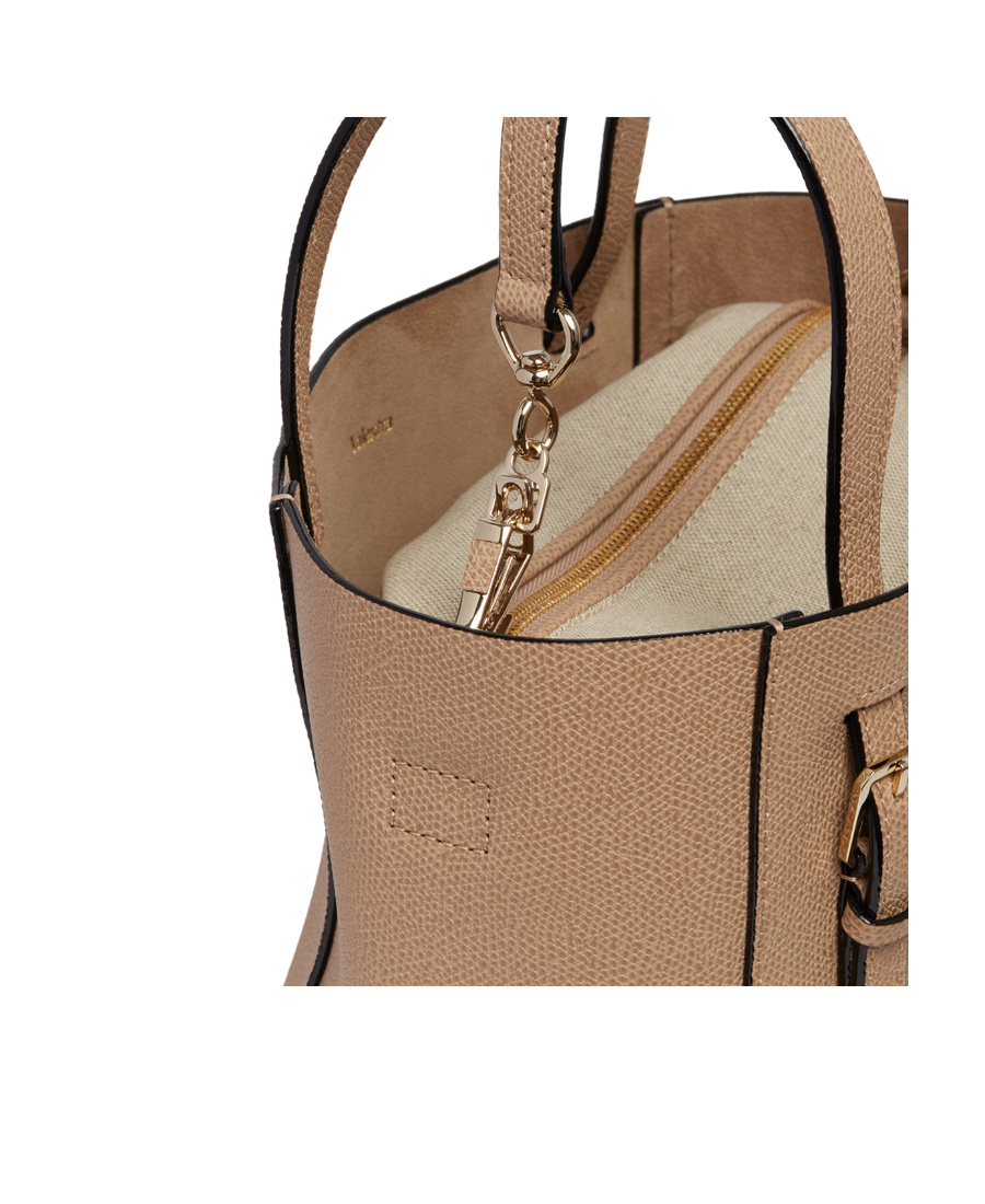 Valextra Mini Soft Bucket Bag In Brown