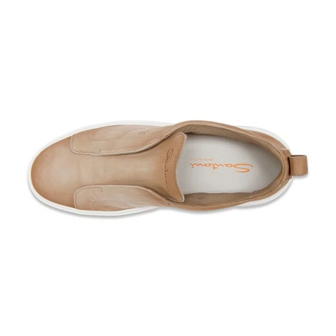 Santoni Suede Loafers In Multi