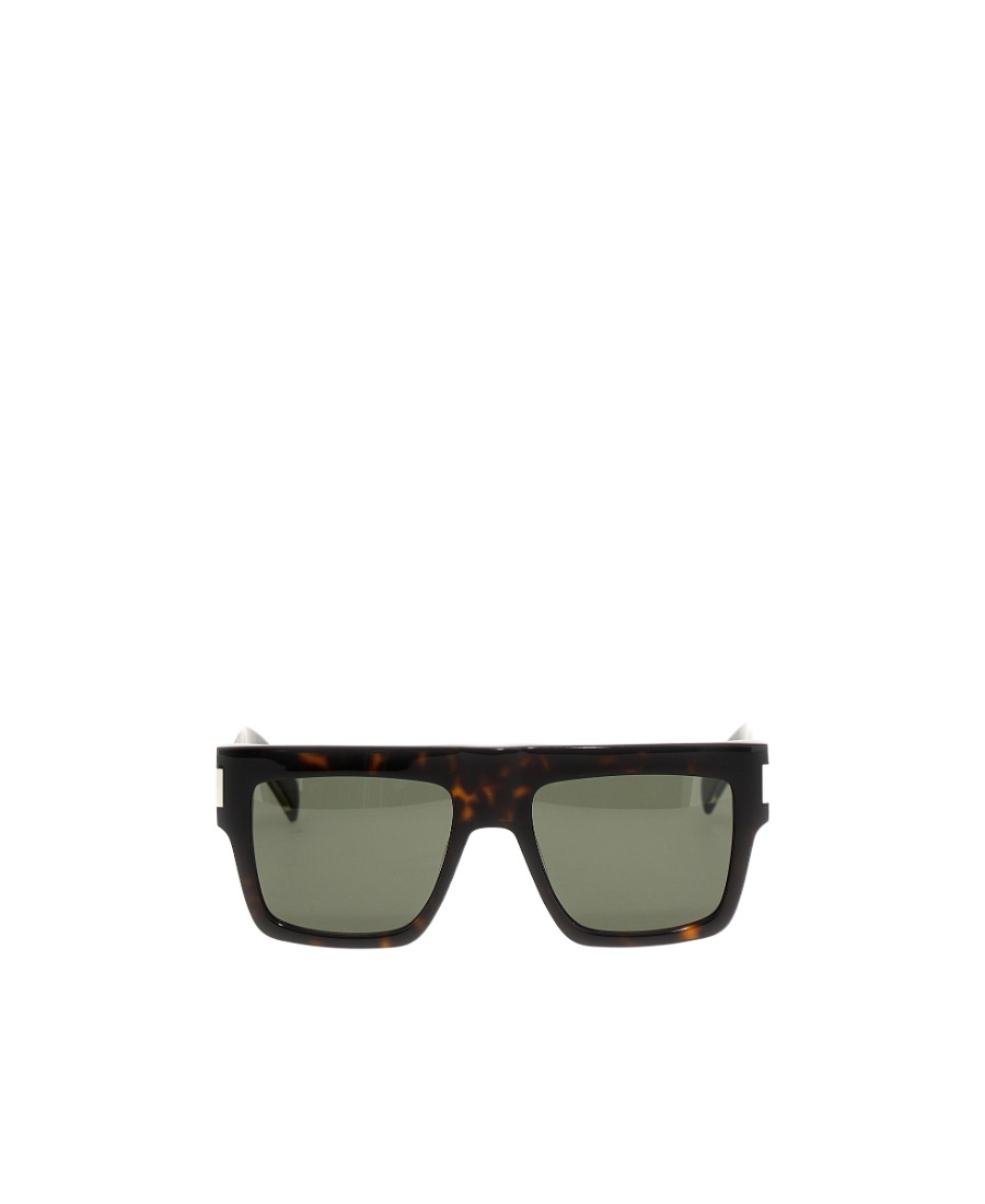 Saint Laurent Sl 629 Square-frame Sunglasses In Green