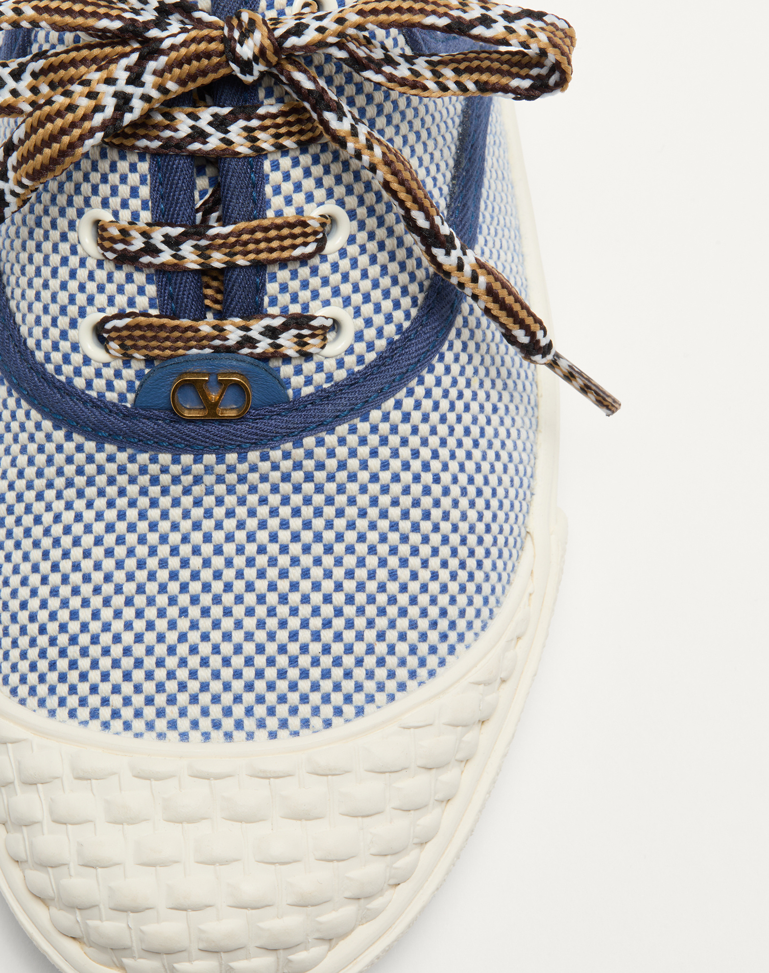 Shop Valentino Bay By Bay Sneakers In White