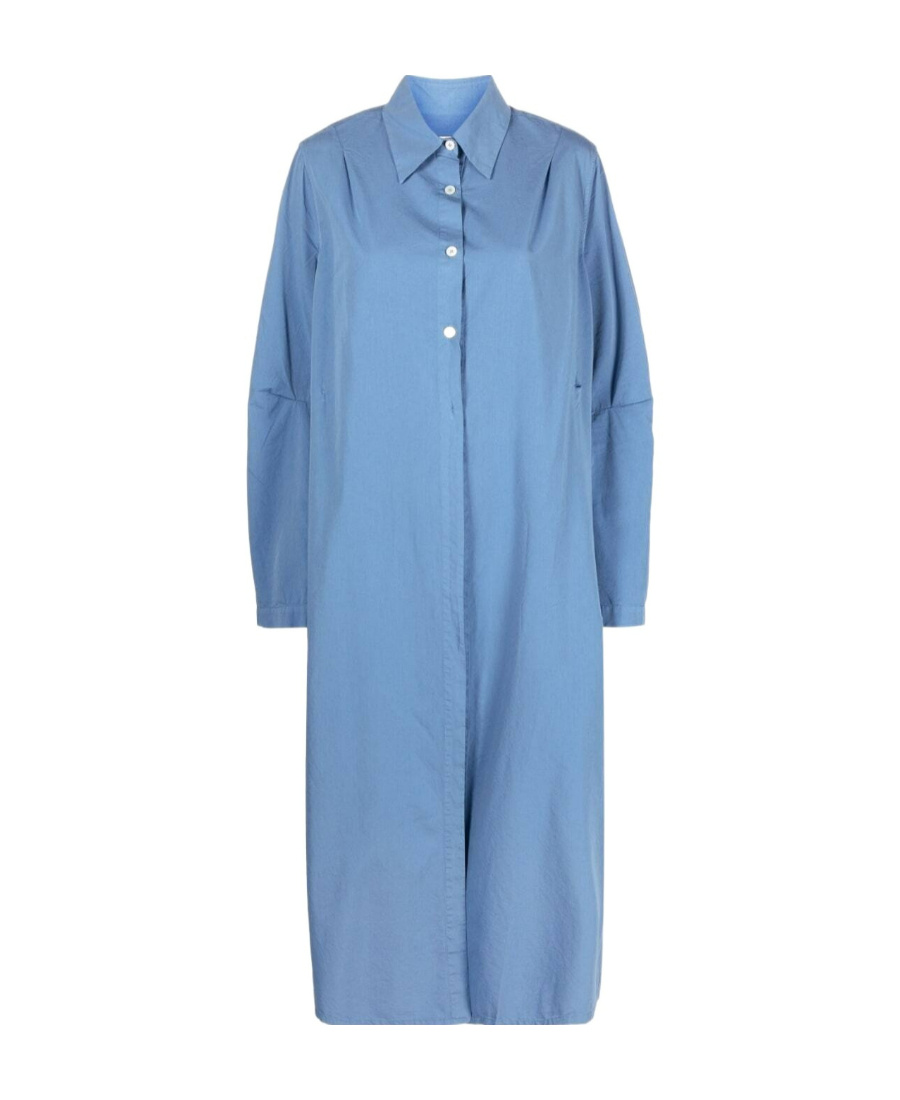 Our Legacy Machine Longline Shirt Dress In Blue