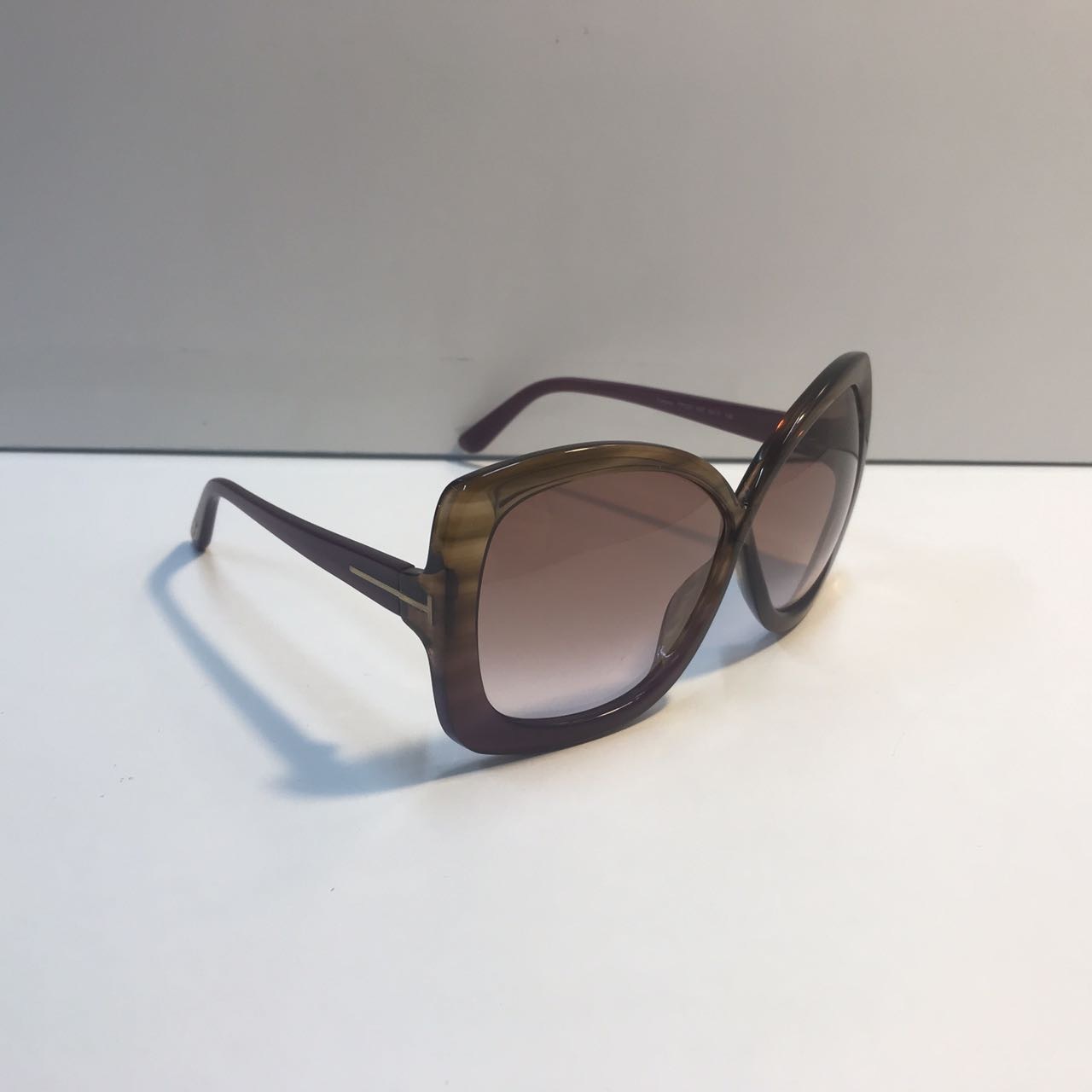 Tom Ford Logo Full-frame Sunglasses In Multicolor