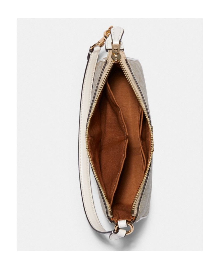 Coach Printed Handbag In Nude