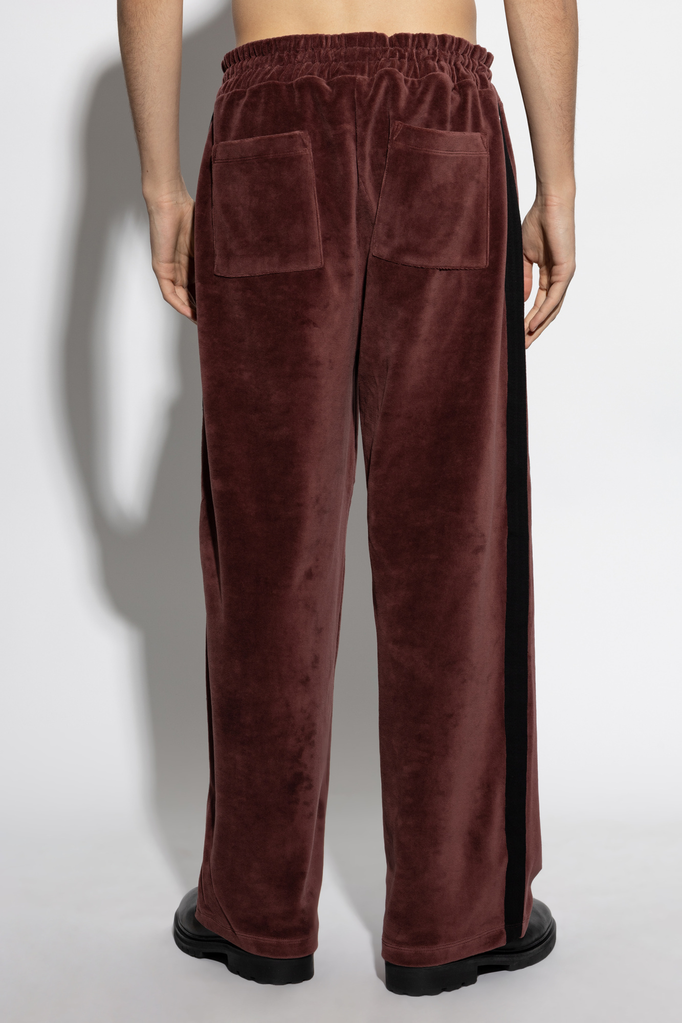 Allsaints Draven Trousers In Brown