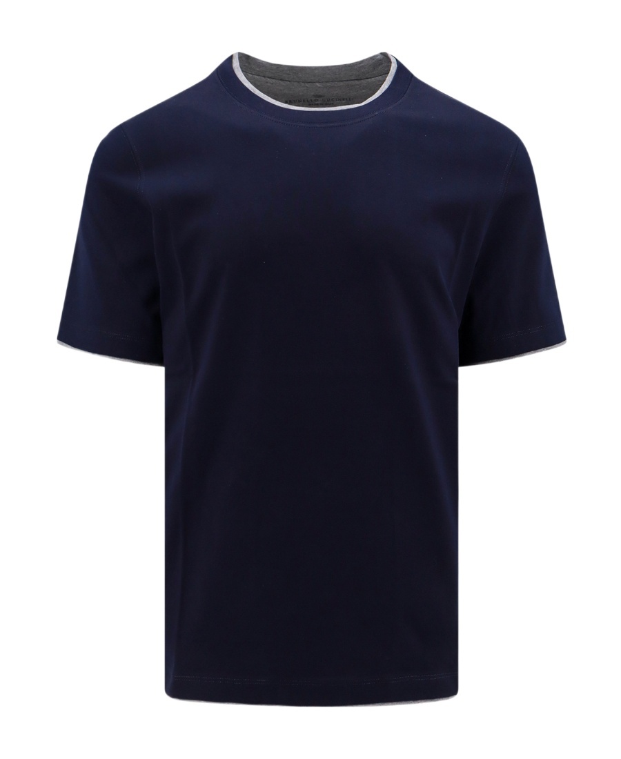 Brunello Cucinelli T-shirt In Black