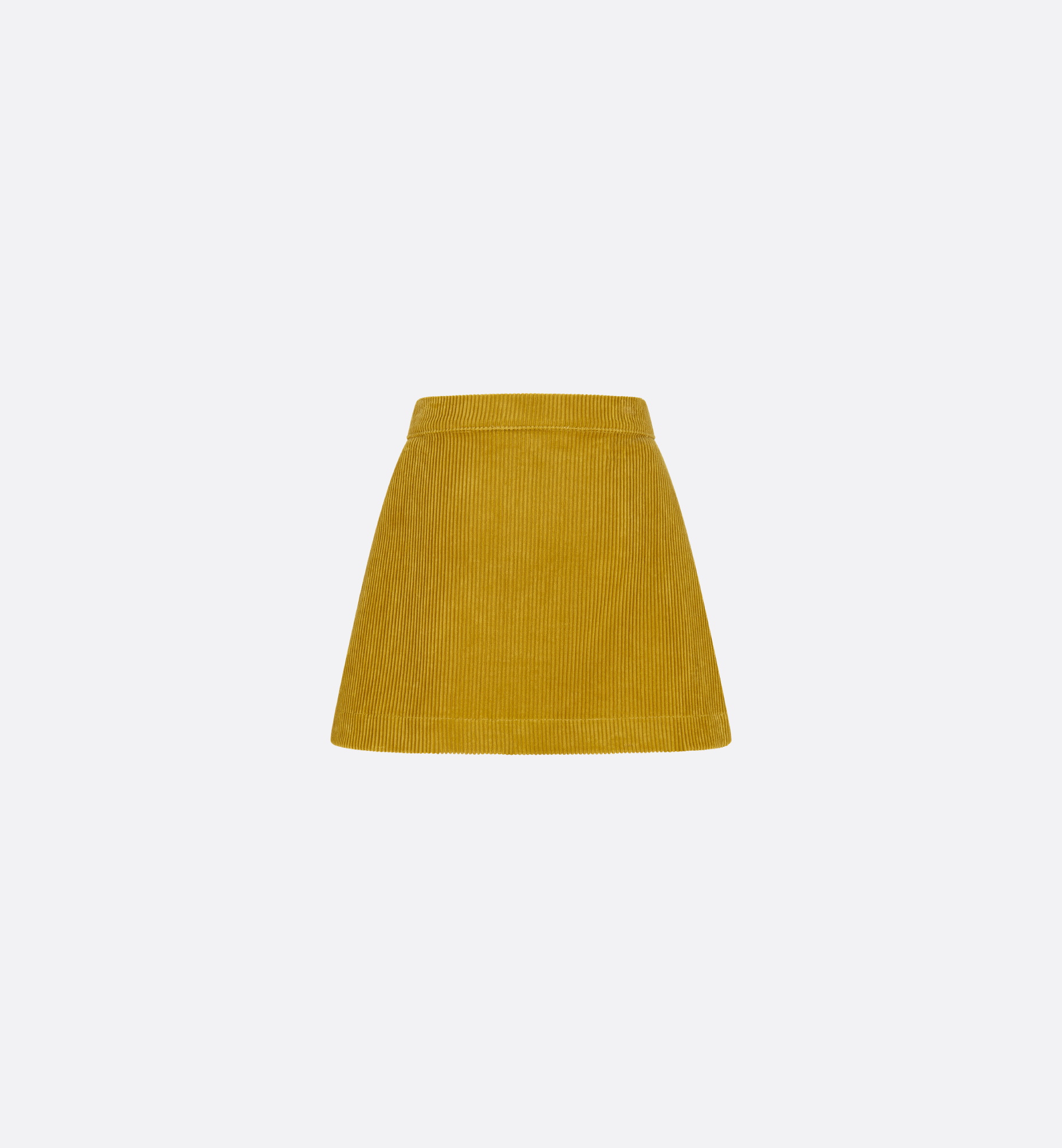 Dior A-line Skirt In Yellow