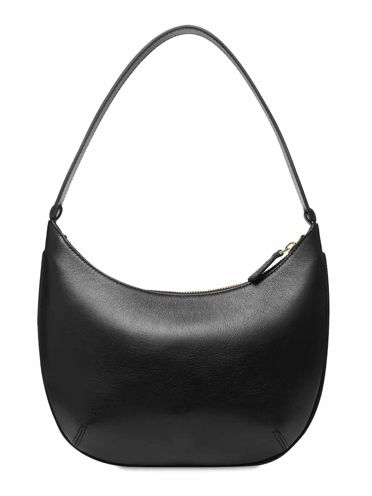 Manu Atelier Logo Design Handbag In White