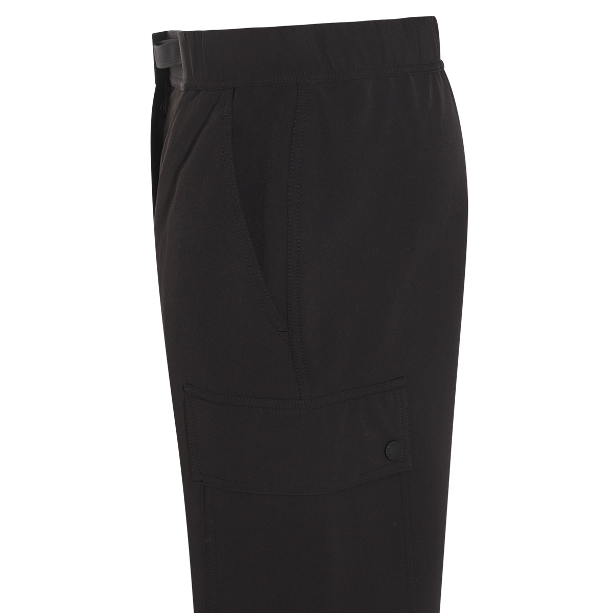 Moncler Belt-loop Casual Pants In Black
