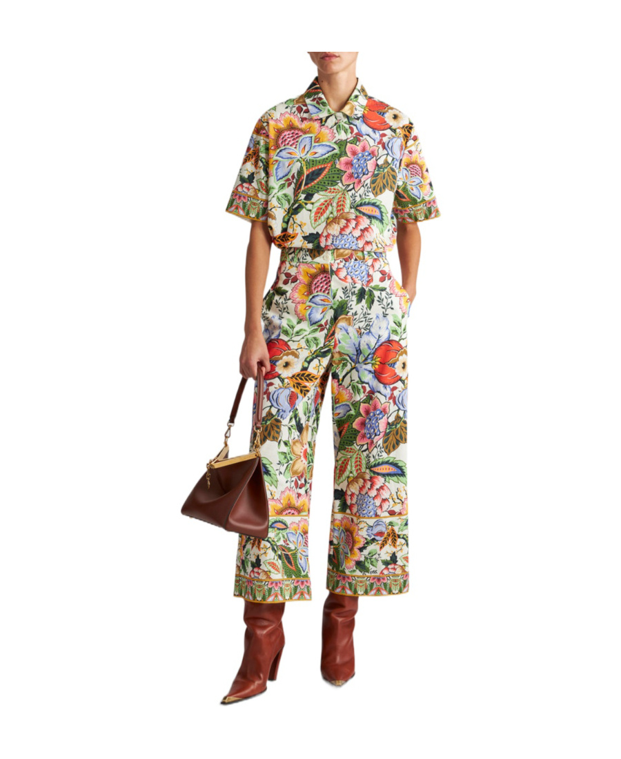 ETRO FLORAL-PRINT COTTON SHIRT 