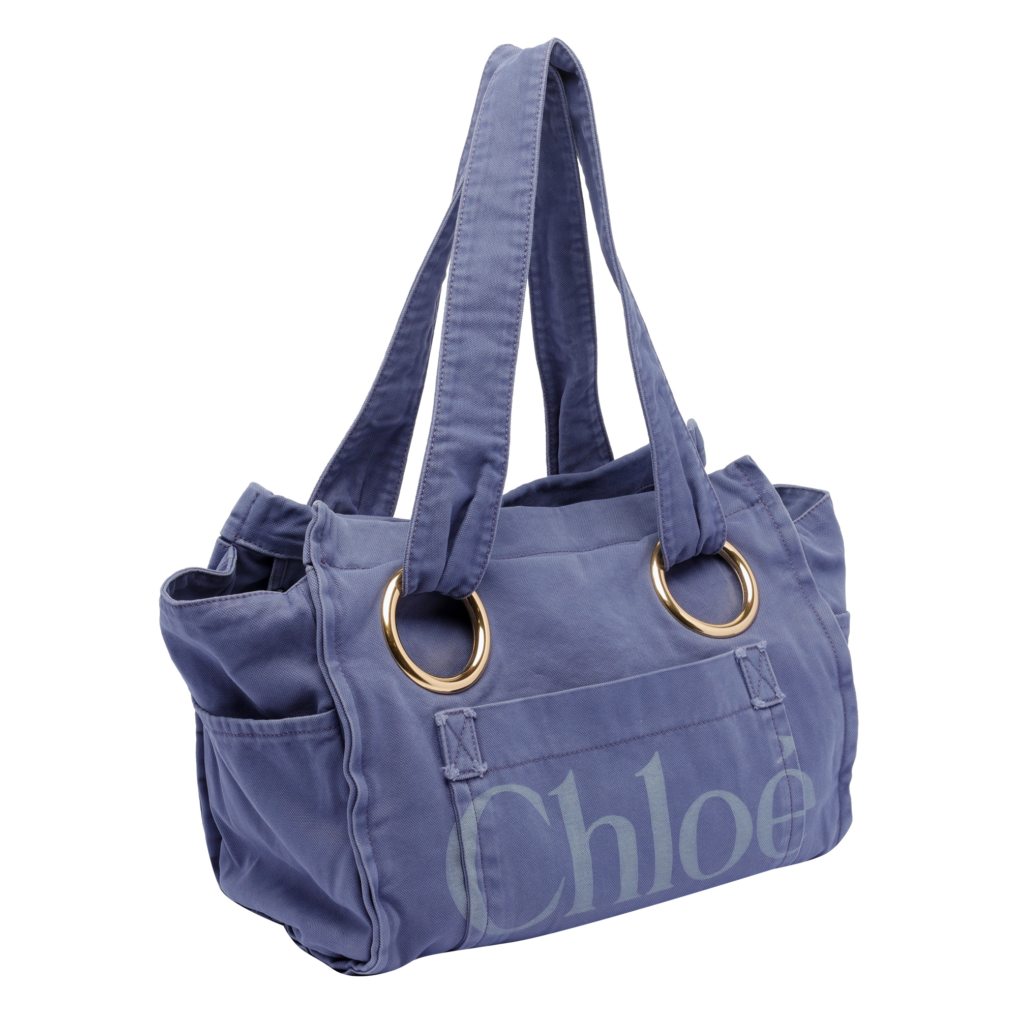 Chloé Evening Beach Tote Bag With Dual Handles