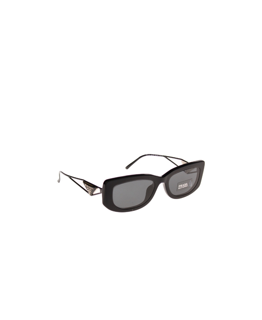 Prada Rectangle Frame Sunglasses In Gray