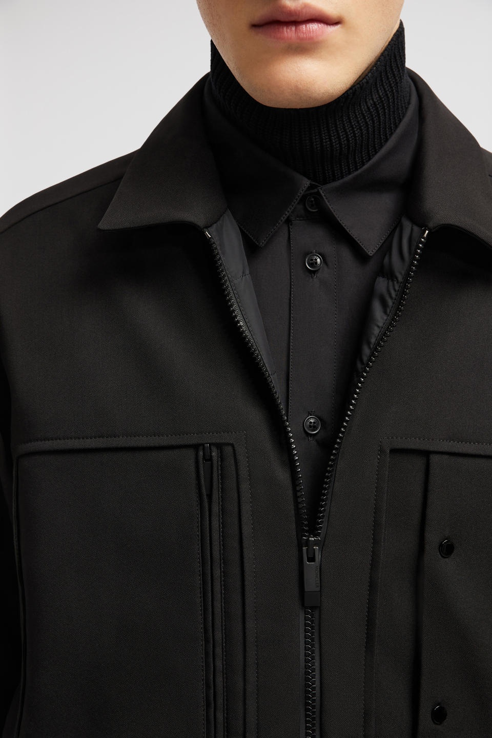 Moncler Balaitous Down Jacket In Black