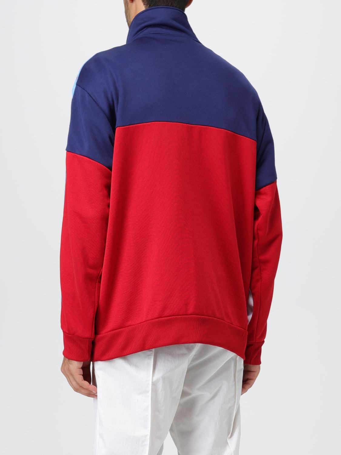 Shop Dsquared2 Logo-tape Detail Zip-up Cardigan In Red