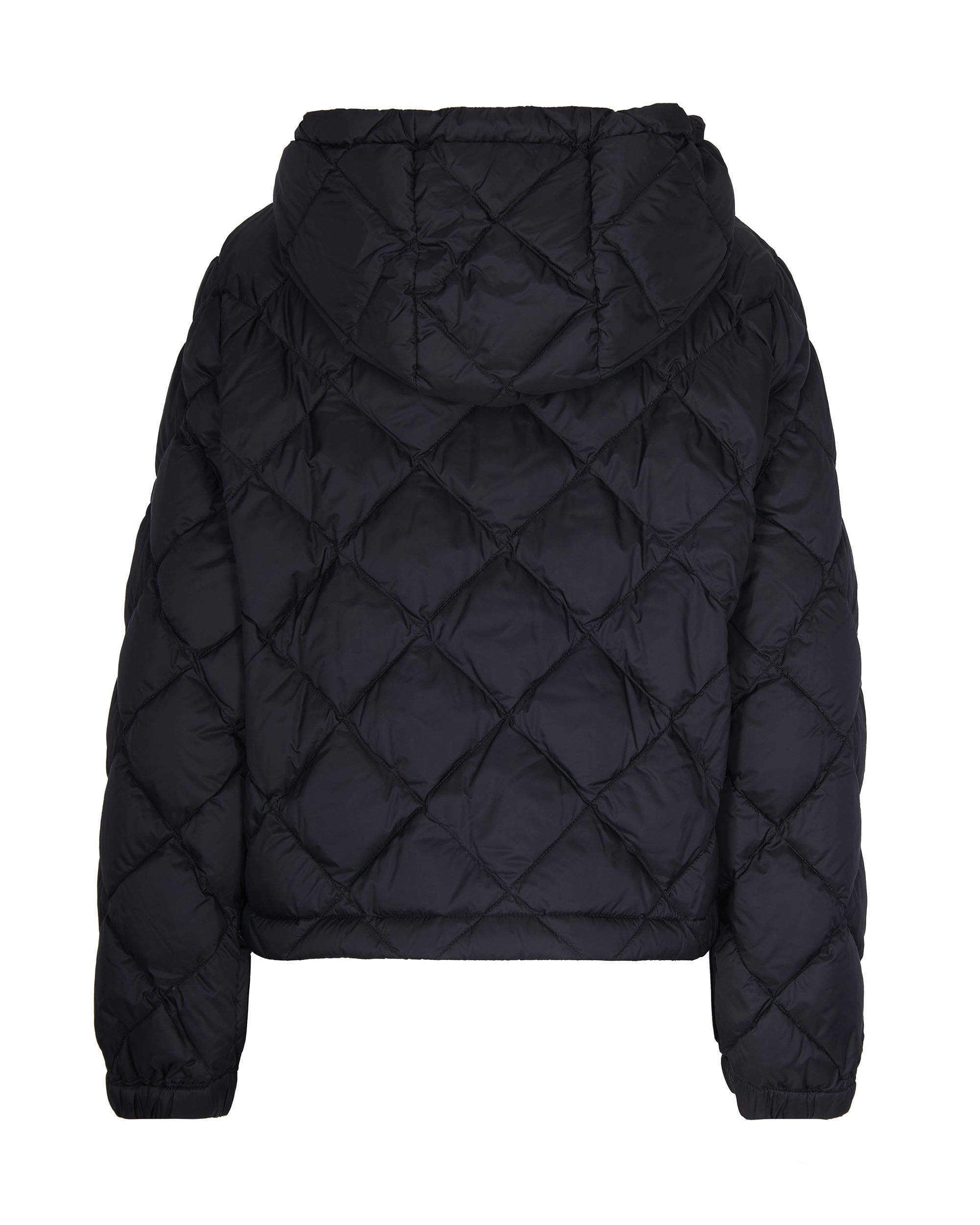 Weekend Max Mara Long-sleeved Cotton Jacket In Black