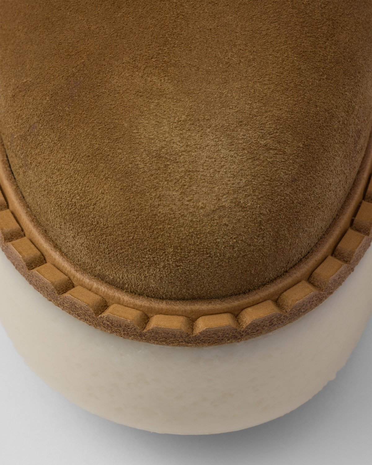 Shop Prada Suede Mules In Brown