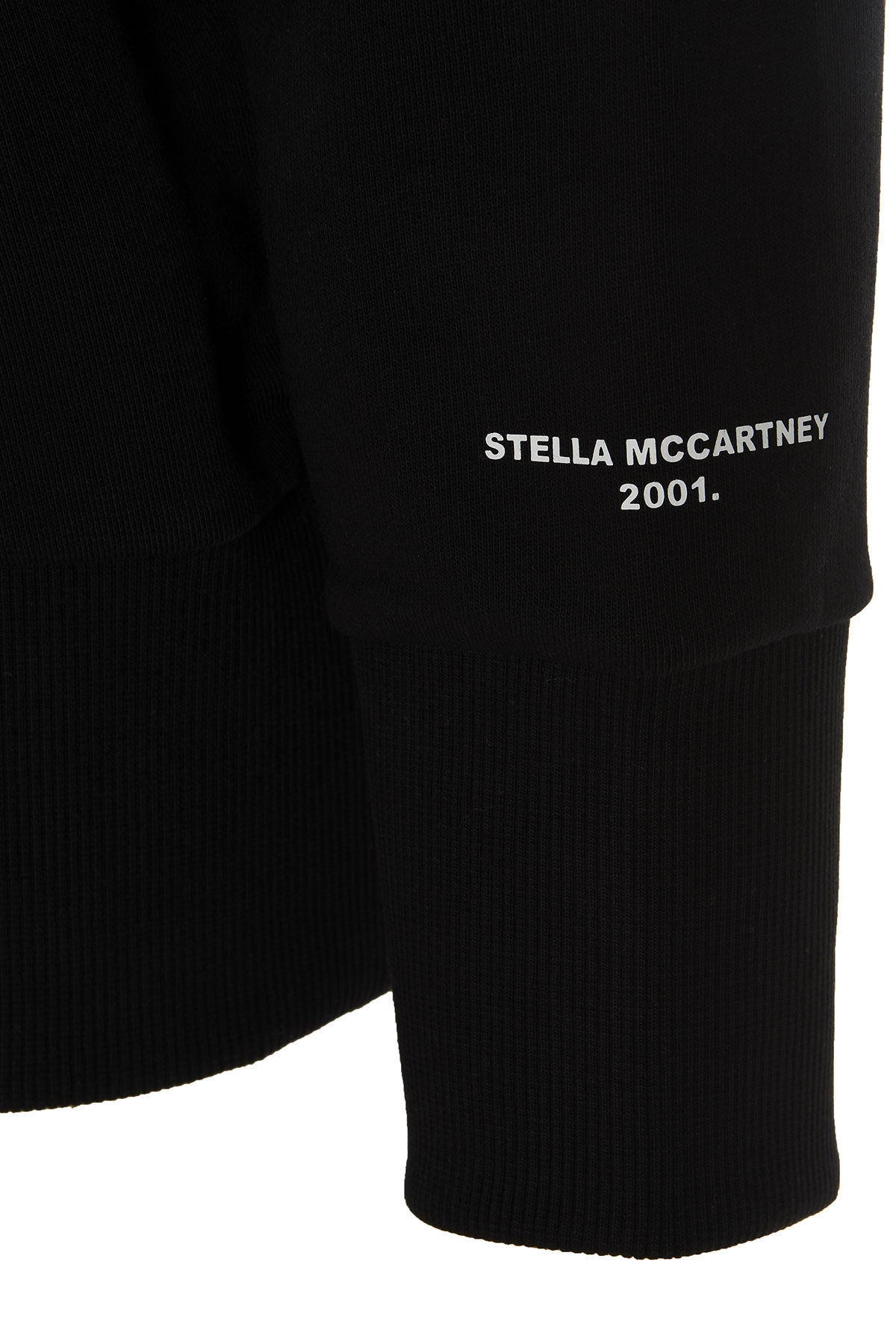 Stella Mccartney Stella Mc Cartney Sweatshirt With Chain Detail In Black