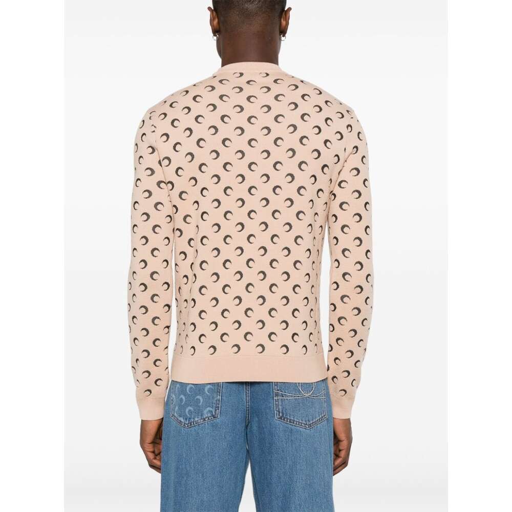 Marine Serre Sweater In Nude