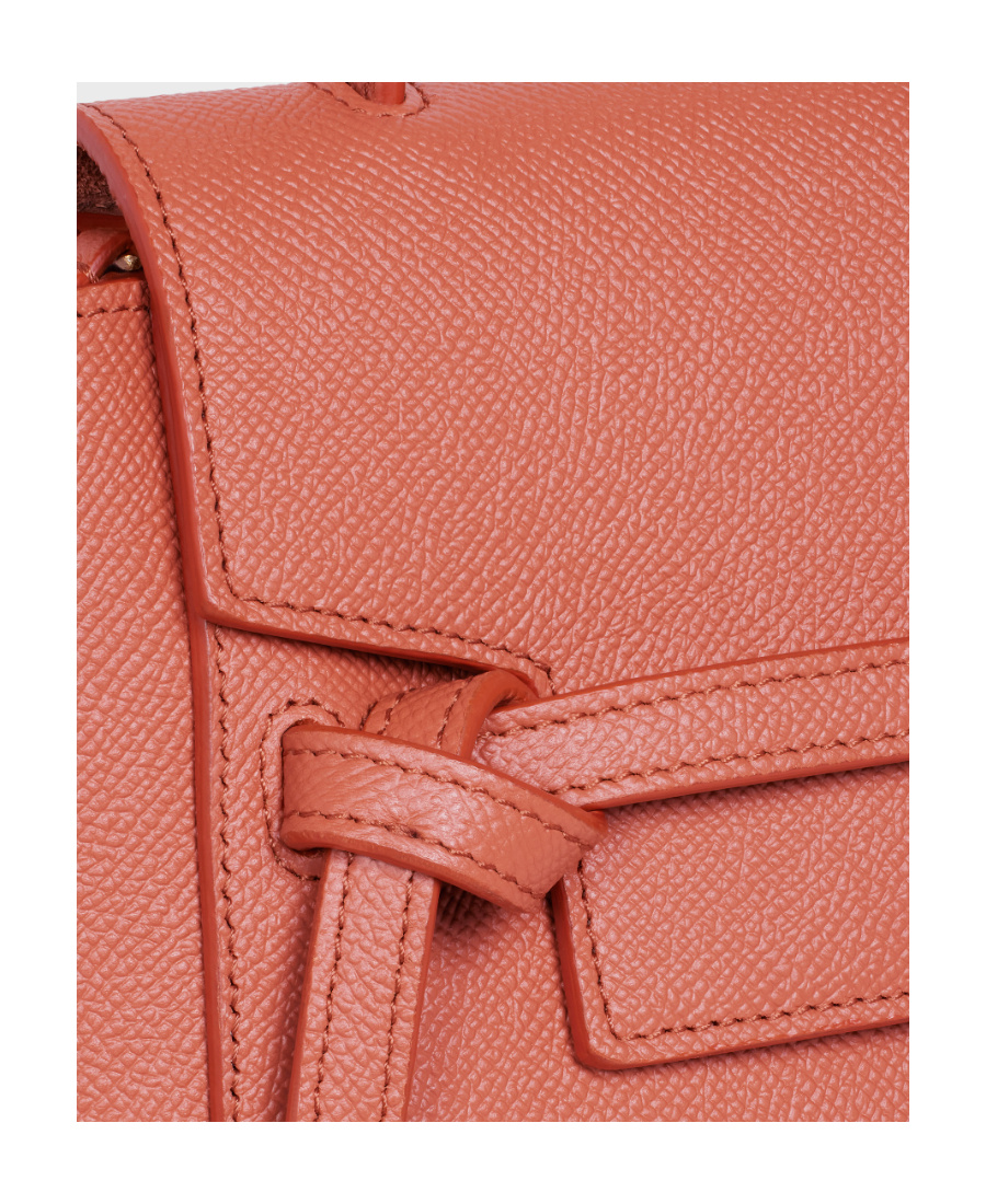 Celine Nano Belt Bag In Red