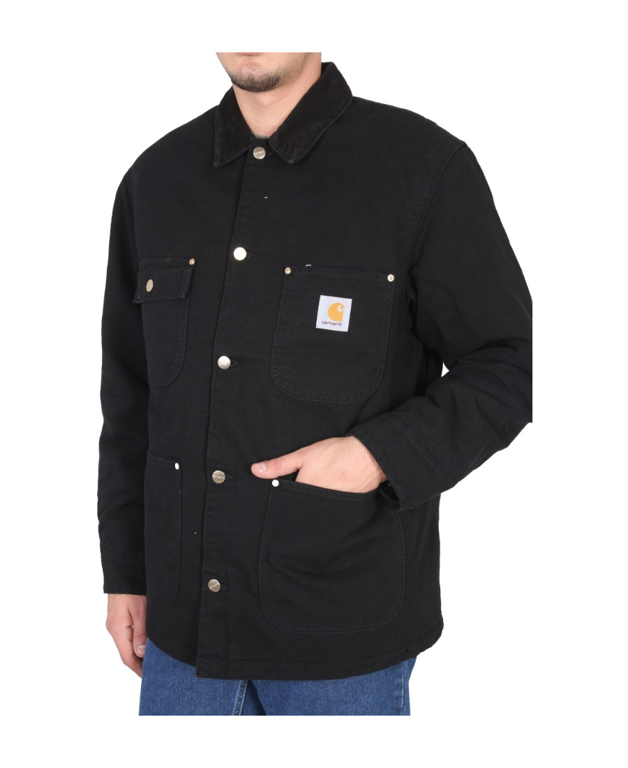 Carhartt Long Sleeve Casual Jacket In Black