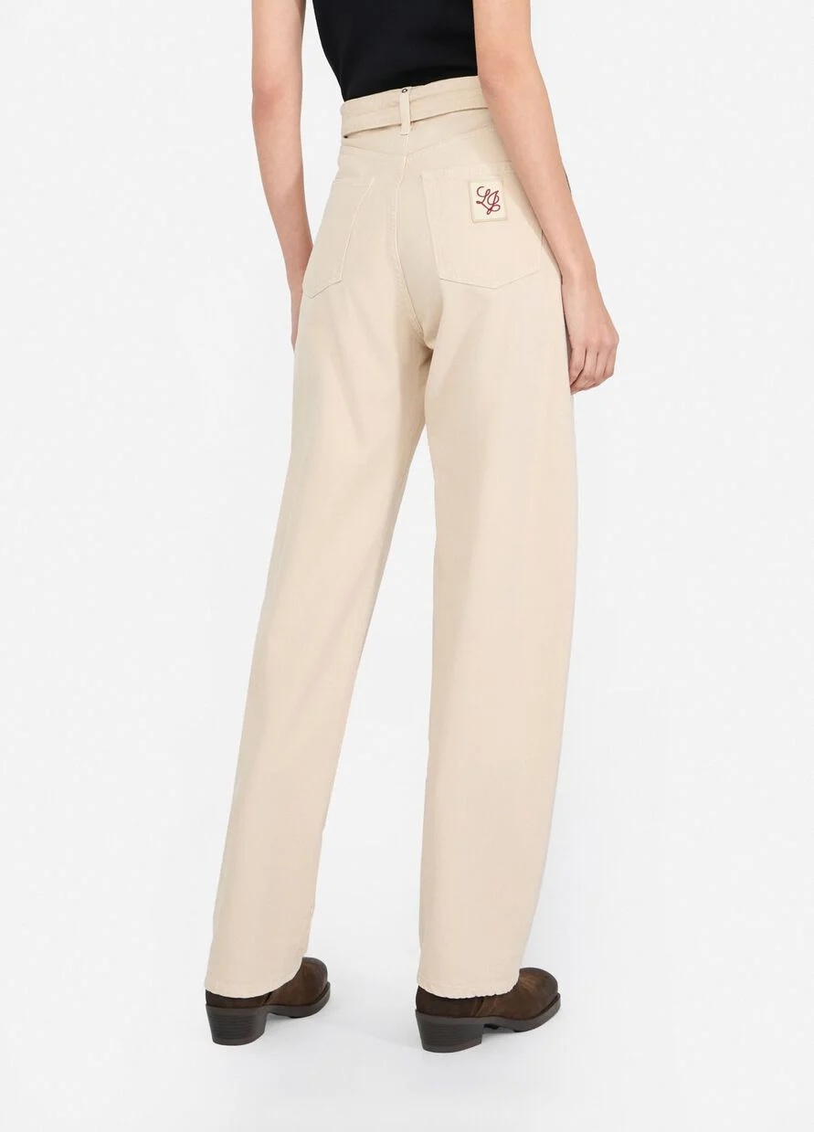 Liu •jo High Waist Casual Pants In Gray