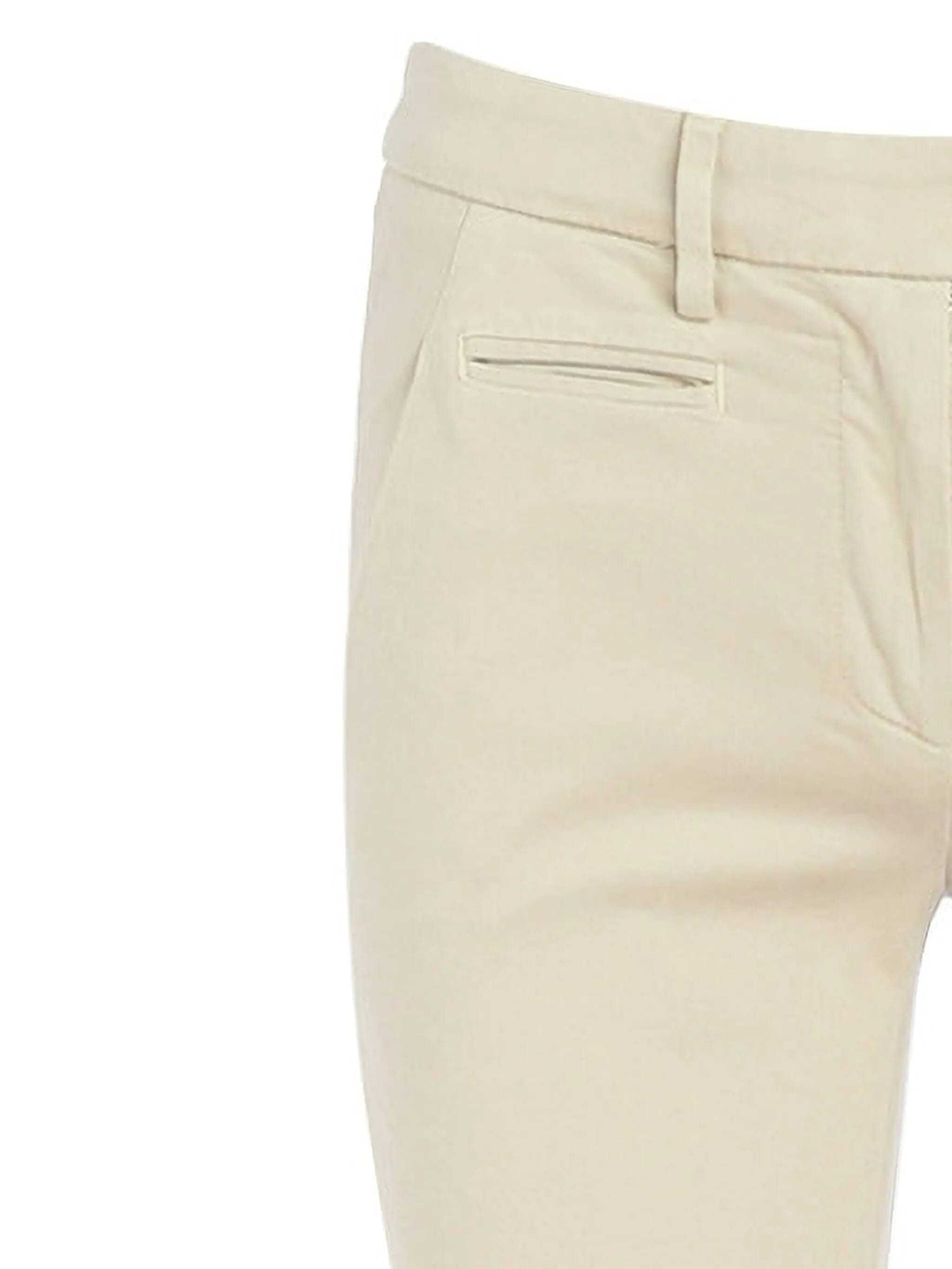 Dondup Slim Fit Trousers Side Pockets In Neutral