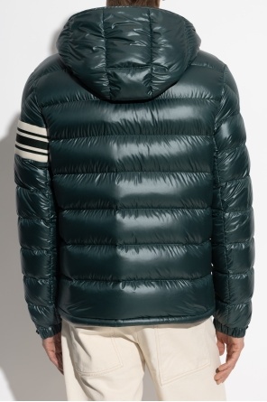 Moncler Long Sleeve Down Jacket In Green