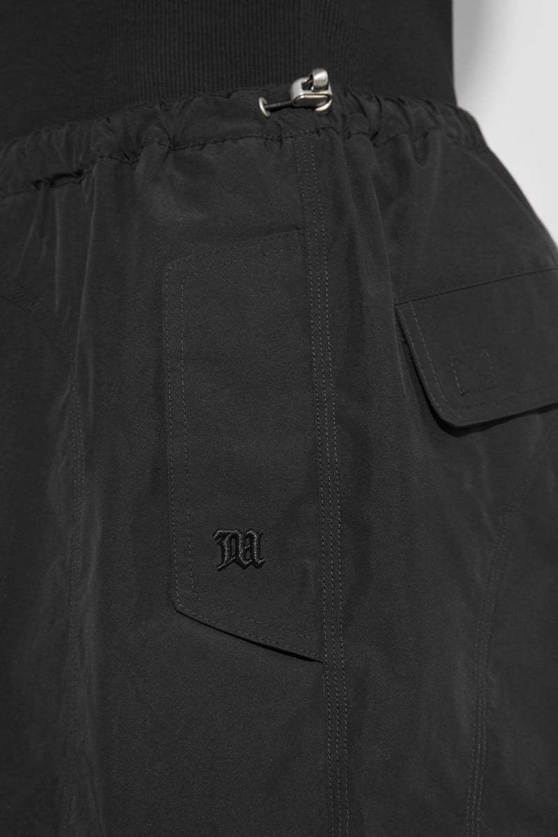 Misbhv Elastic Waist Shorts In Black