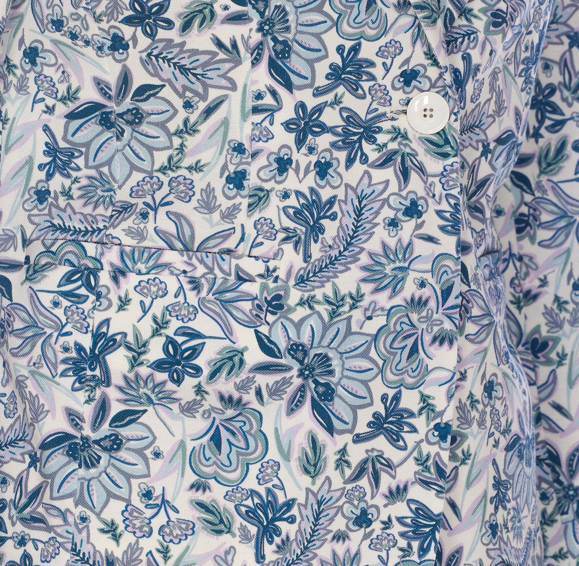 Circolo 1901 Floral Pattern Single-breasted Jacket In Multi