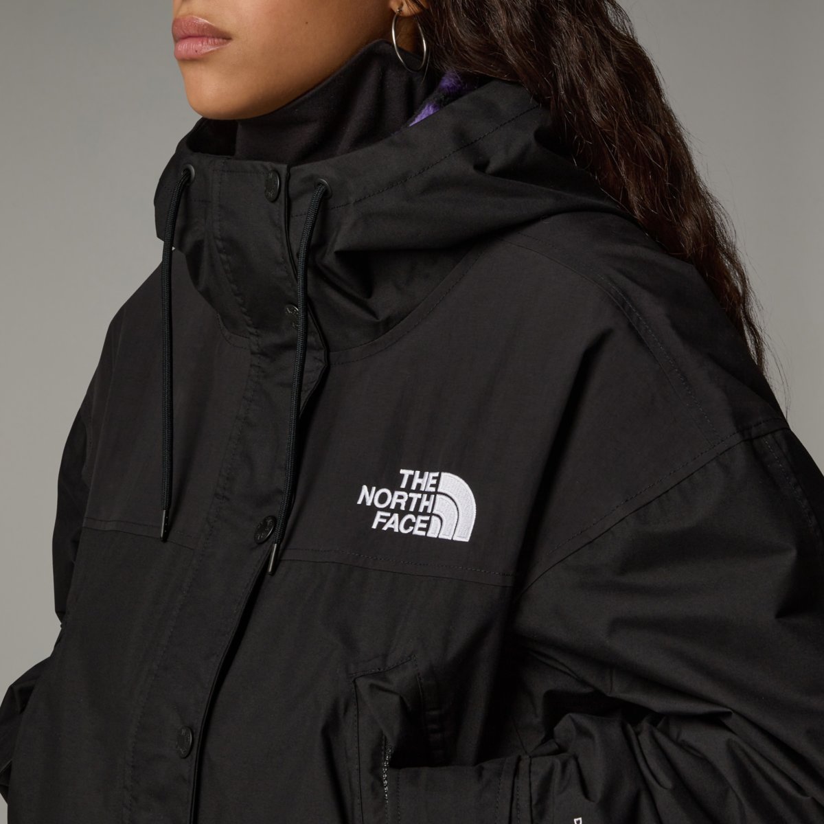 The North Face Reign On Waterproof Jacket In Black