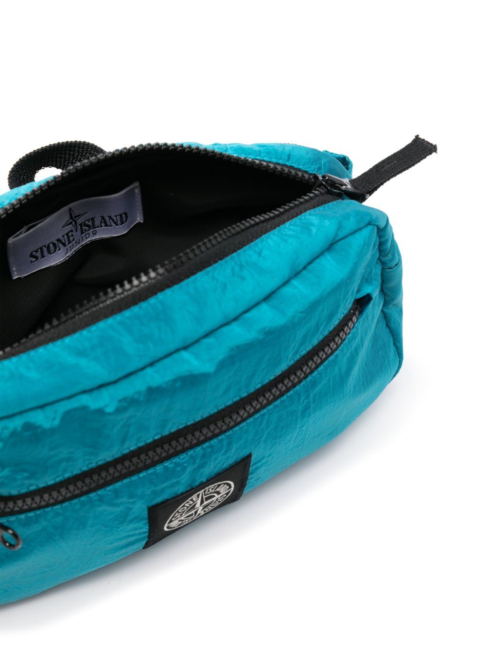 Shop Stone Island Compass Belt Bag In Green