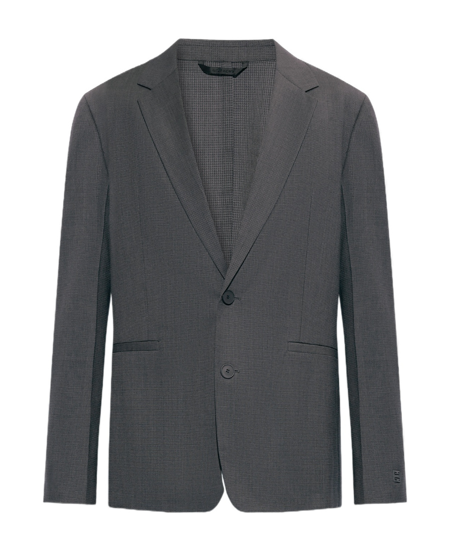 Givenchy Single-breasted Tailored Blazer In Black