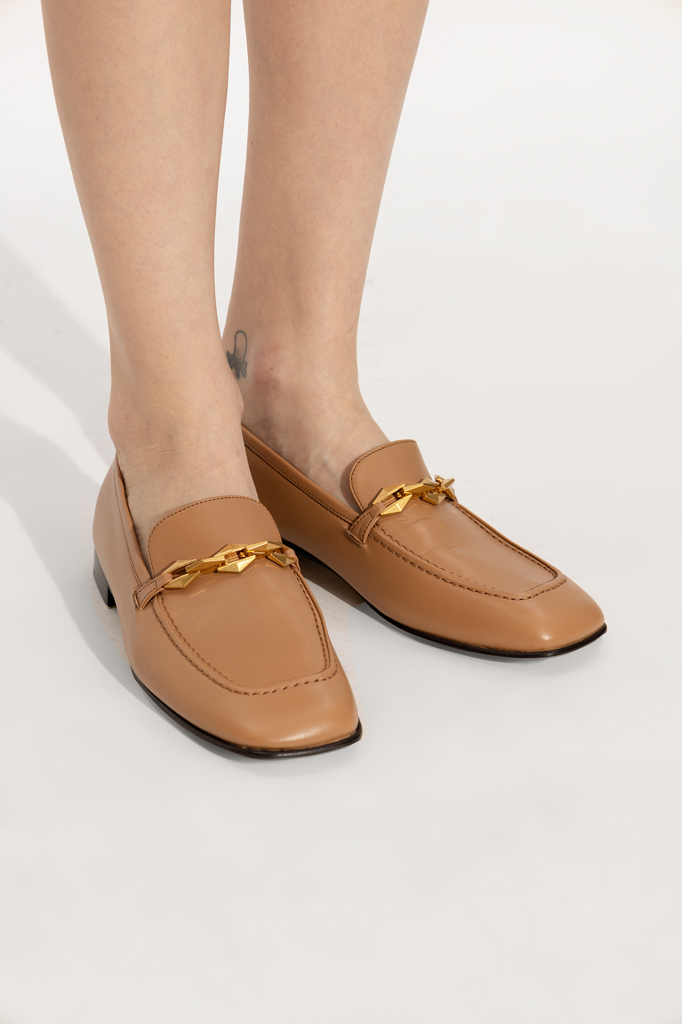 Jimmy Choo 'tilda' Mocassins In Brown