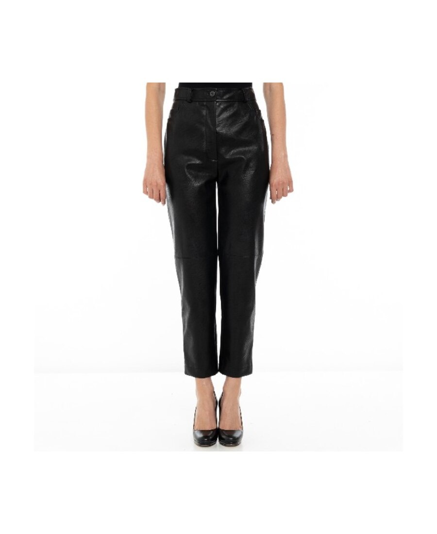 Stella Mccartney Hailey Cropped Trousers In Black