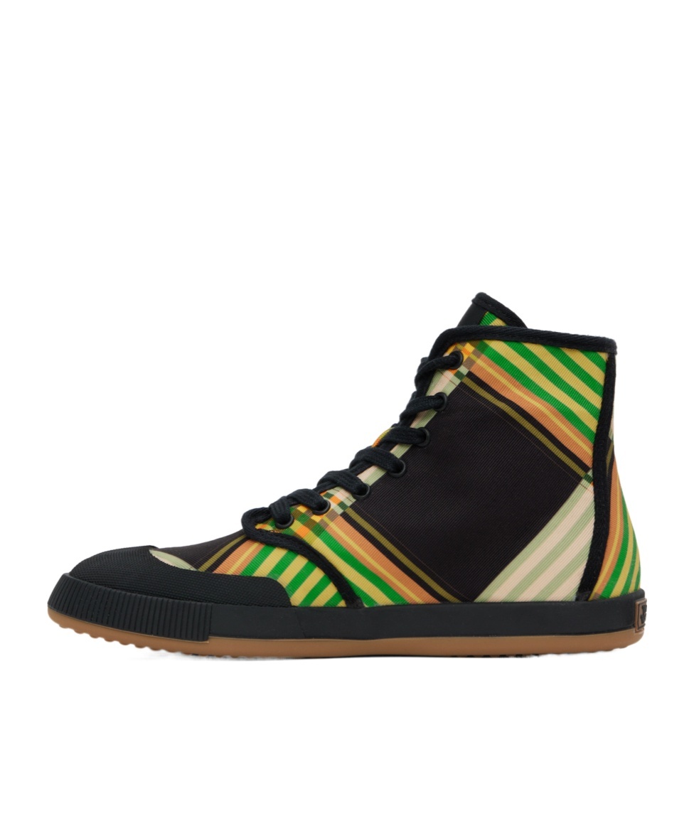 Vivienne Westwood Black Animal Gym High Top Sneakers