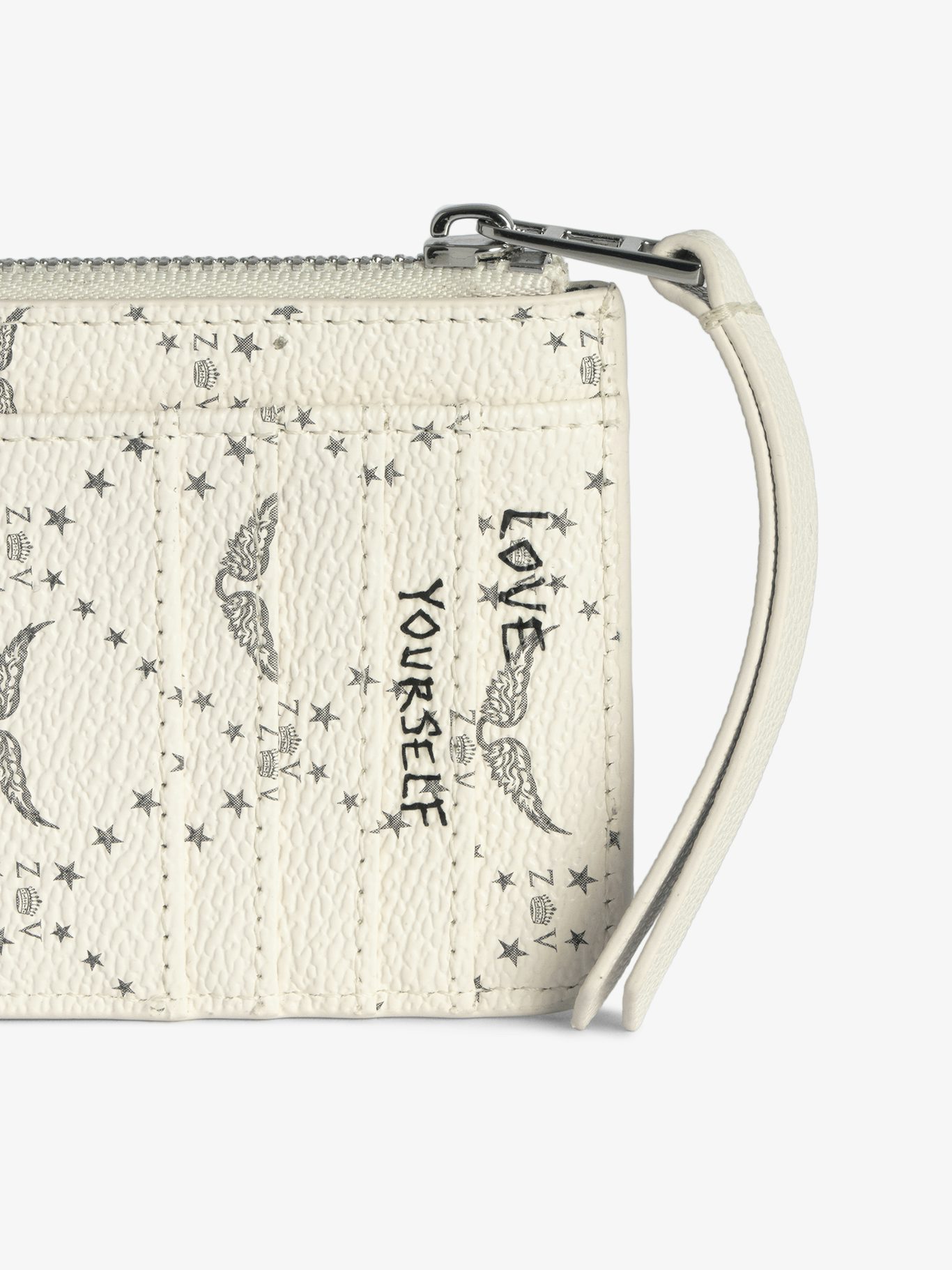ZADIG & VOLTAIRE MONOGRAM CARD HOLDER