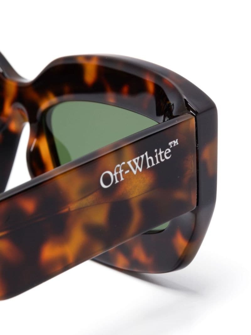 Off-white Charlotte Sunglasses In Green