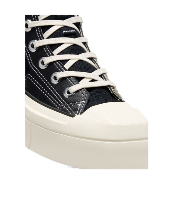 Converse Square Head High Top Casual Shoes In Black