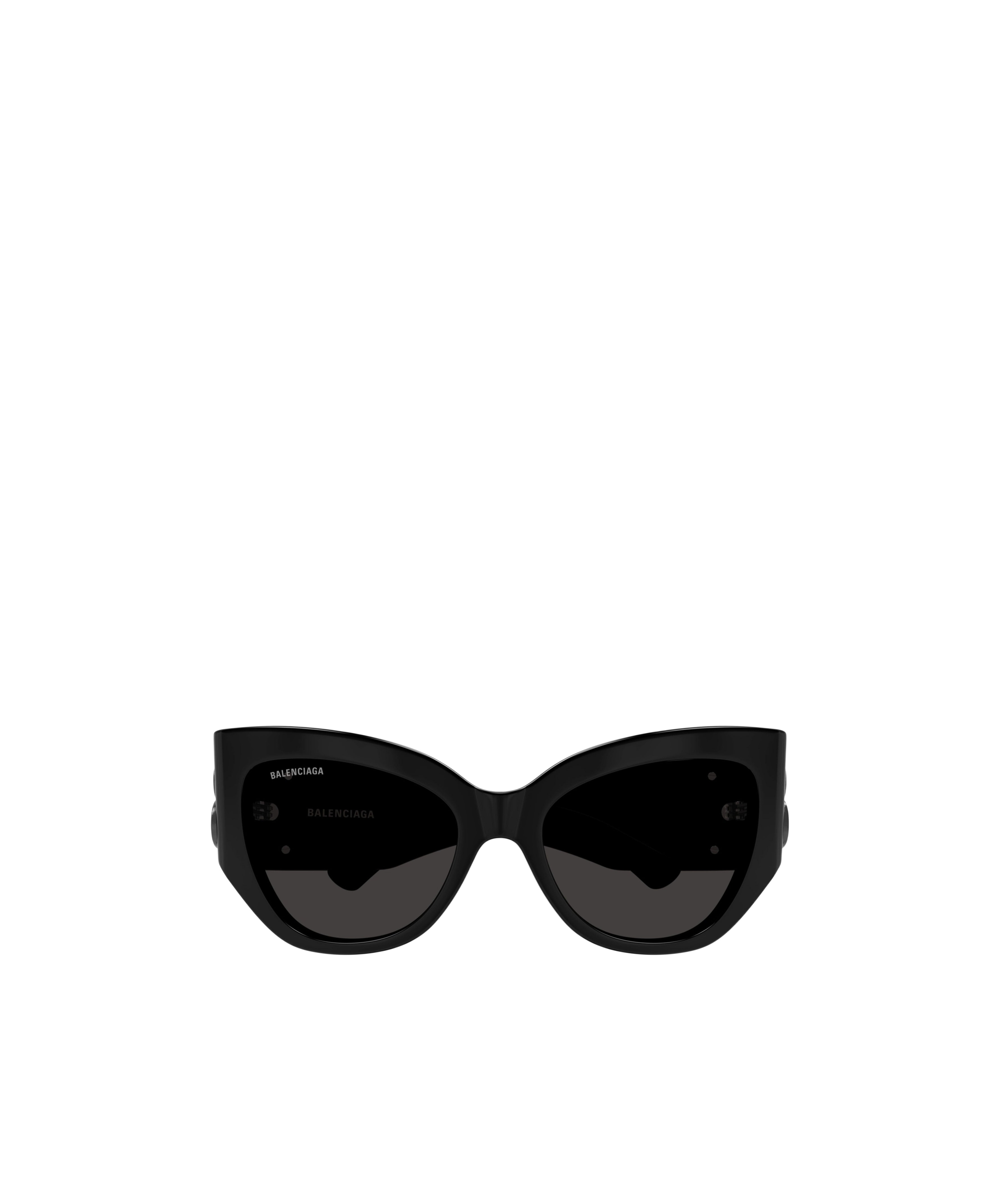 Balenciaga 55mm Butterfly Sunglasses In Black