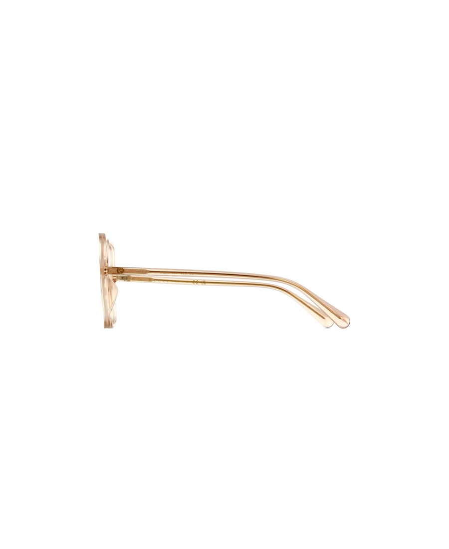 Gucci Oversize Square Frame Glasses In Pink
