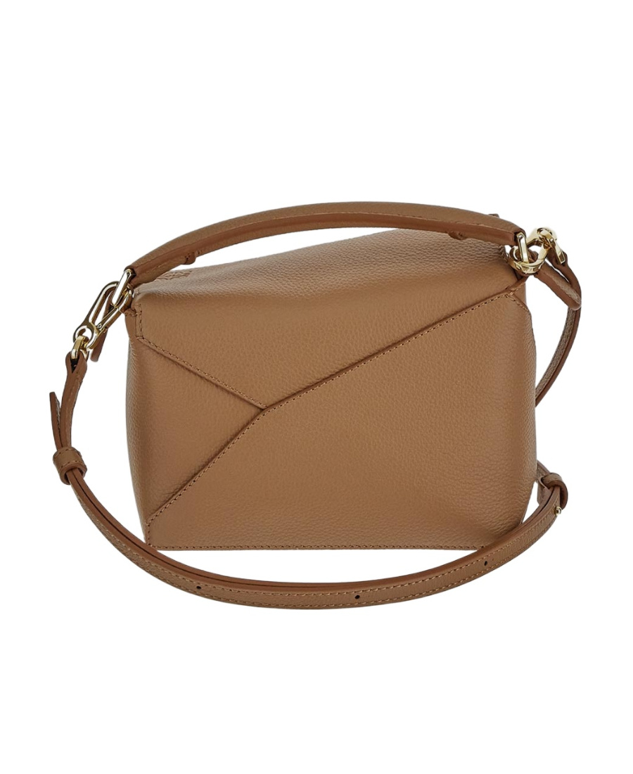 LOEWE MINI PUZZLE BAG IN SOFT GRAINED CALFSKIN