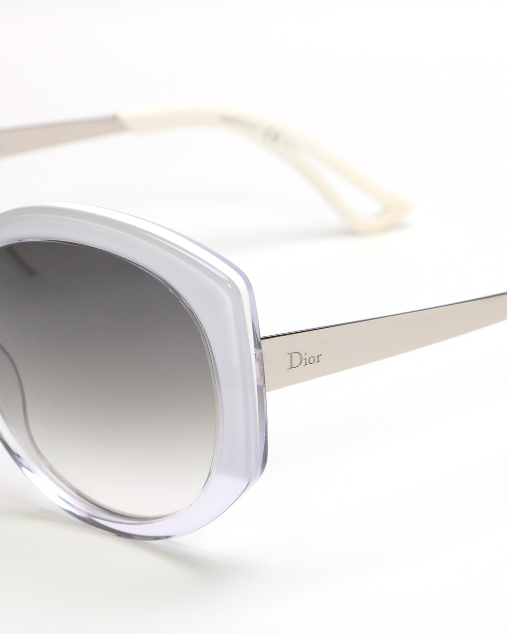 Dior Logo Sunglasses In Gray