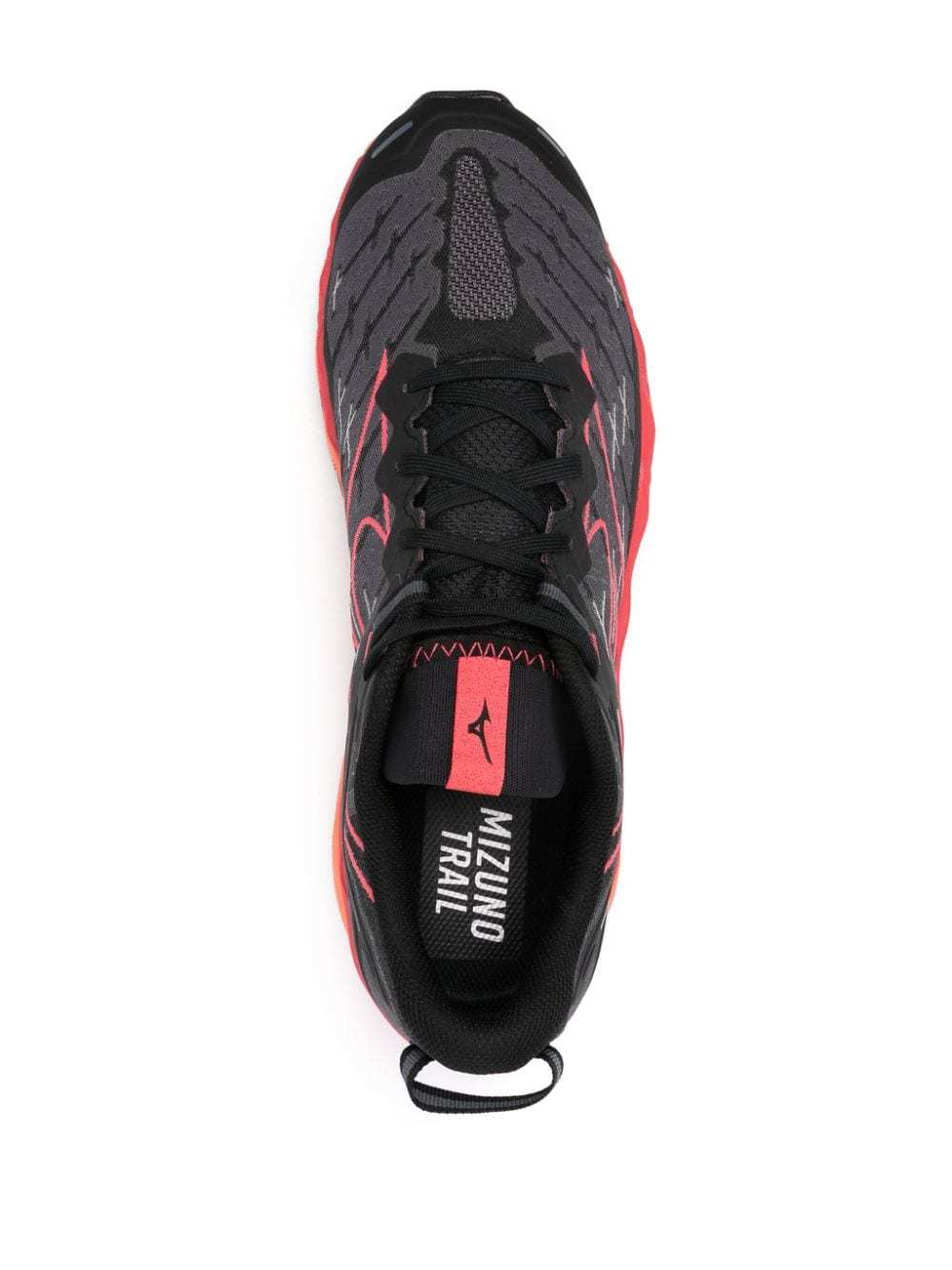 Mizuno Round Toe Sneakers In Black