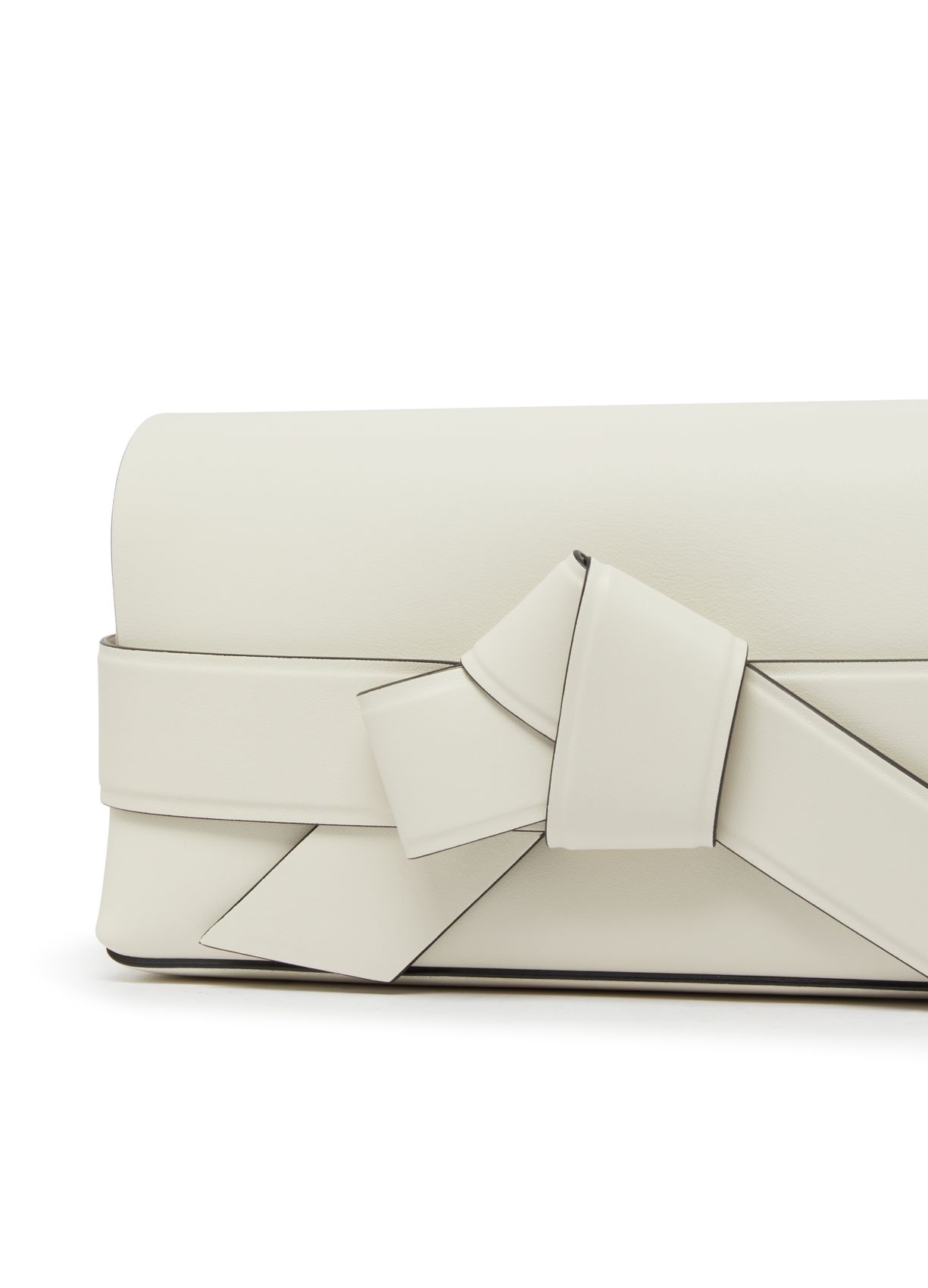Shop Acne Studios Adjustable Musubi Shoulder Bag In White