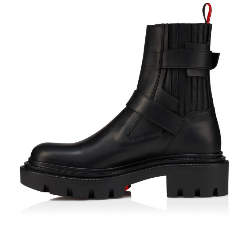 Christian Louboutin Oxybootie College Low Boots In Multi