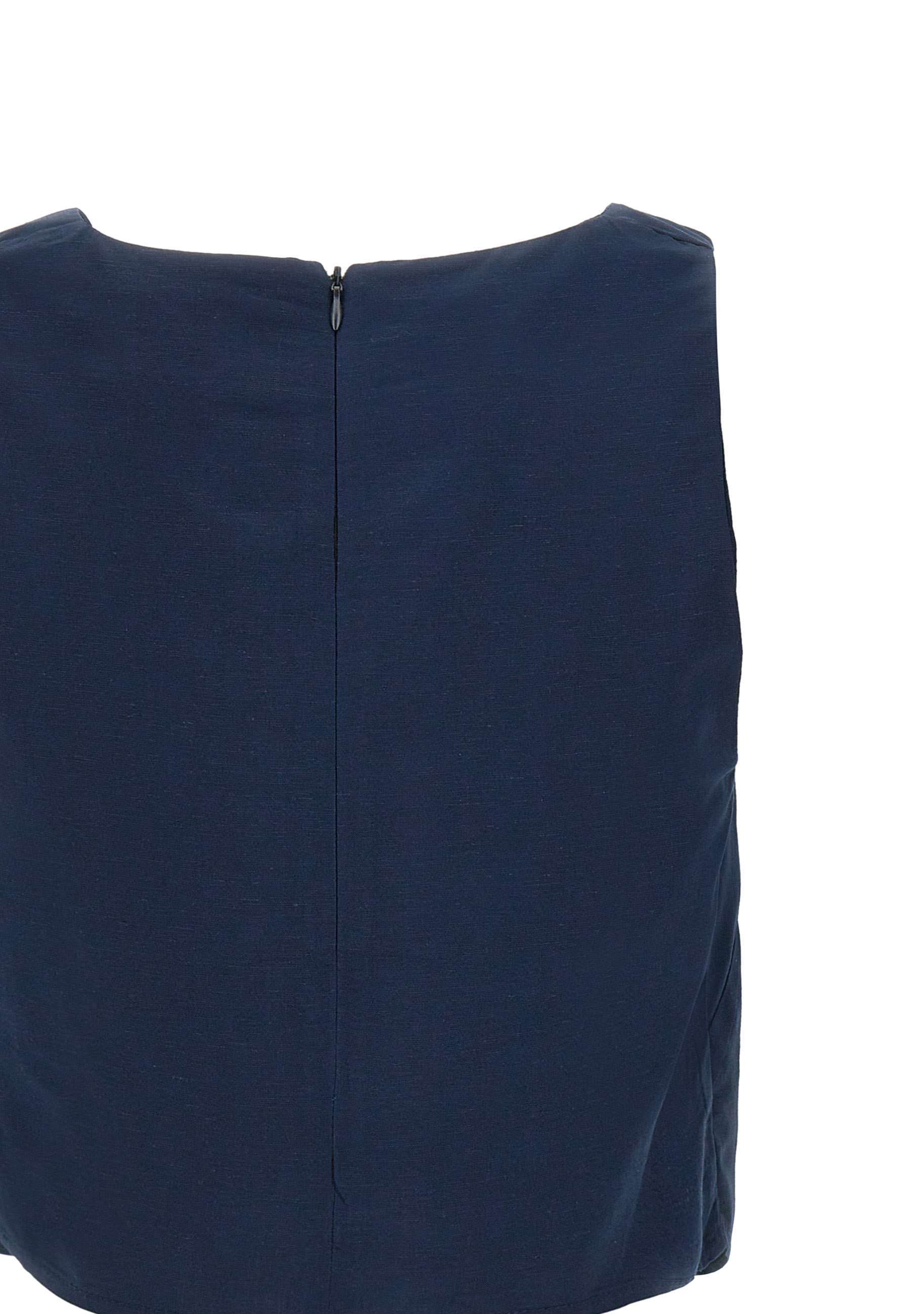 Kaos V-neck Crop Top