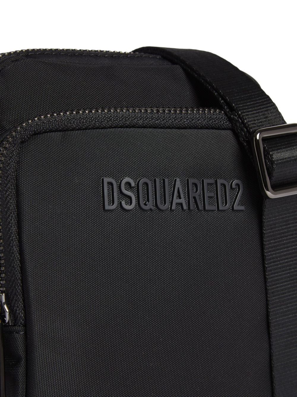Dsquared2 Logo Shoulder Bag In Black