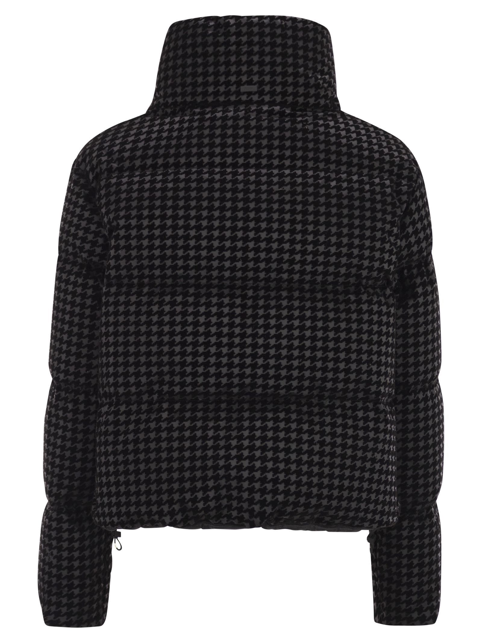 Herno Short Down Jacket In Multi