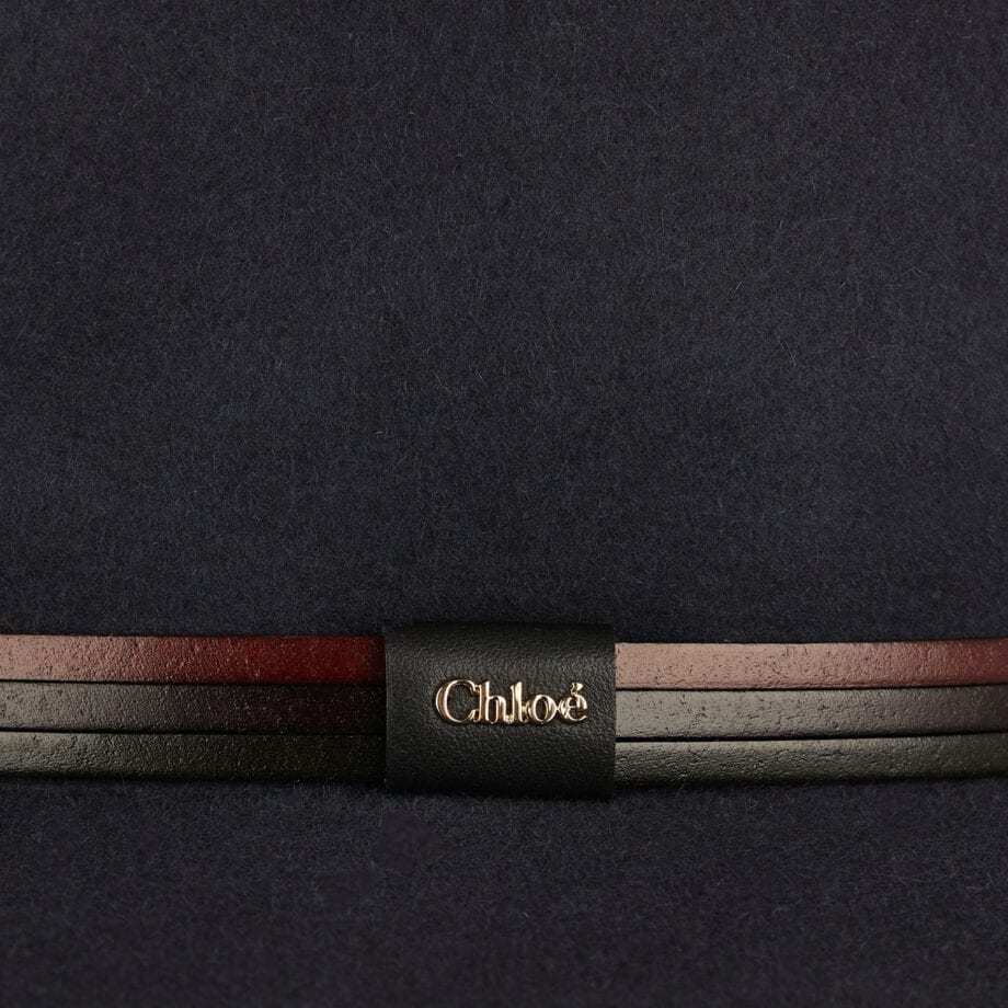 Chloé Fedora Hat In Black